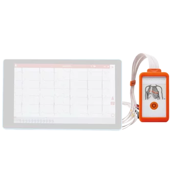 Elettrocardiografo ECG Cardioline Touchecg HD+ Bluetooth (12 derivazioni) per Windows con tablet da 10 pollici