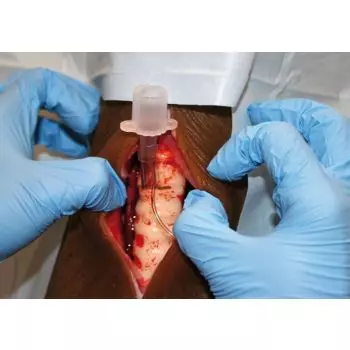 Simulatore per tracheotomia modello anatomico testa canina  Louie K9 VET4090